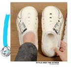 Men's plush-lined warm clog by Arenzza featuring soft, cozy interior and durable exterior for comfortable cold-weather wear.