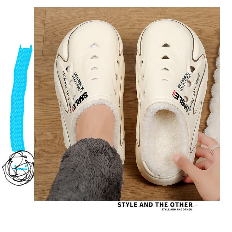 Men's plush-lined warm clog by Arenzza featuring soft, cozy interior and durable exterior for comfortable cold-weather wear.