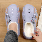 Men's plush-lined warm clog by Arenzza, featuring soft interior and durable outer material, perfect for cozy indoor wear.