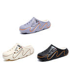 Men's plush-lined warm clog by Arenzza featuring soft interior and comfortable slip-on design, ideal for cold weather.