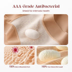 A pair of women's breathable shorts underwear from Arenzza, shown in soft pink, designed for comfort and everyday wear.