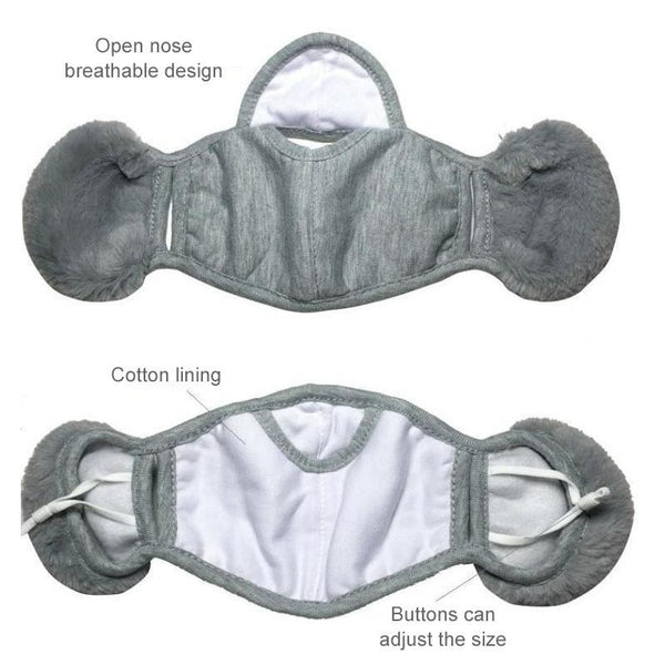 A pair of Arenzza winter warmer earmuffs and matching face mask designed for cold weather warmth and comfort.