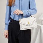 Aarenza women's casual crossbody shoulder bag in neutral color, featuring a sleek design and adjustable strap for everyday wear.
