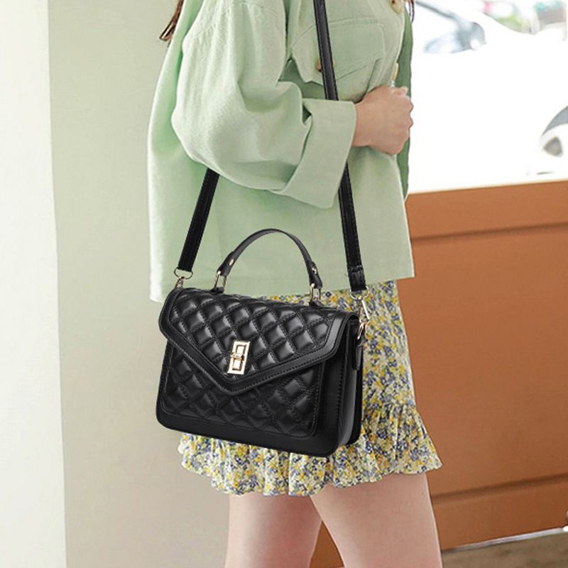 Aarenza women's casual crossbody shoulder bag in neutral color, featuring a simple design and adjustable strap.