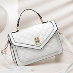 Arenzza women's casual crossbody shoulder bag in neutral color, featuring adjustable strap and compact design for everyday use.