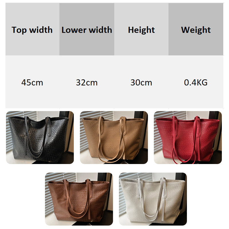 Women's retro multifunctional shoulder bag by Arenzza, large capacity with stylish design, shown with multiple compartments and straps.