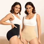 Arenzza high waist tummy control shapewear panties for women, black, smooth fabric, designed for shaping and support.