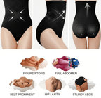 Arenzza high waist tummy control shapewear panties, beige, designed to shape and smooth the waist and hips.