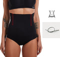 Arenzza high waist tummy control shapewear panties in nude, designed for shaping and slimming the waist and abdomen.
