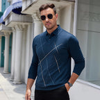 Men's casual layered style top by Arenzza featuring modern design, in a relaxed fit, with visible fabric details and a contemporary look.