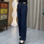 Women’s casual straight-leg pants by Arenzza, displayed in a neutral color on a model, showcasing a comfortable, stylish fit.