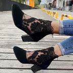 Women's summer elegant lace high heels by Arenzza, featuring intricate lace design and a stylish open-toe silhouette.