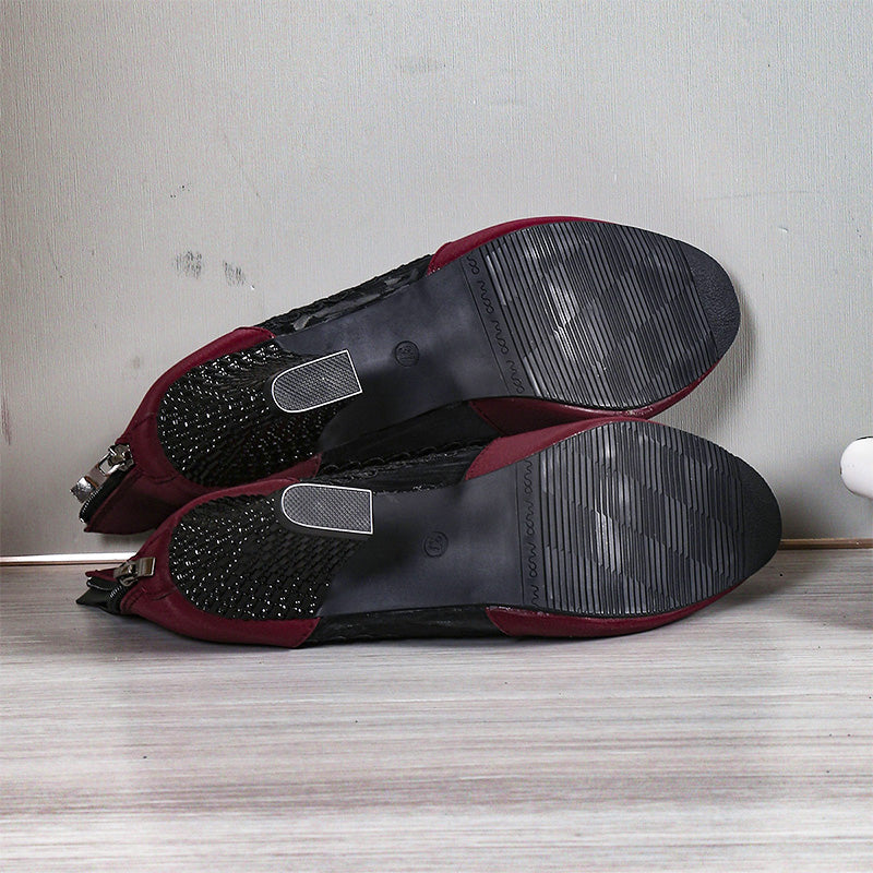 Women's elegant lace high heels by Arenzza, showcasing a stylish summer footwear design with intricate lace details and a sleek heel.