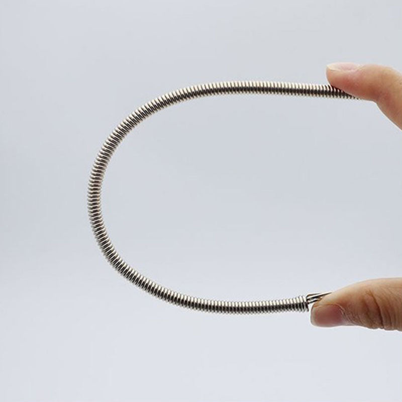 Arenzza multi-function foldable spring drawstring threader tool for cords, wires, and laces, portable and easy to use.