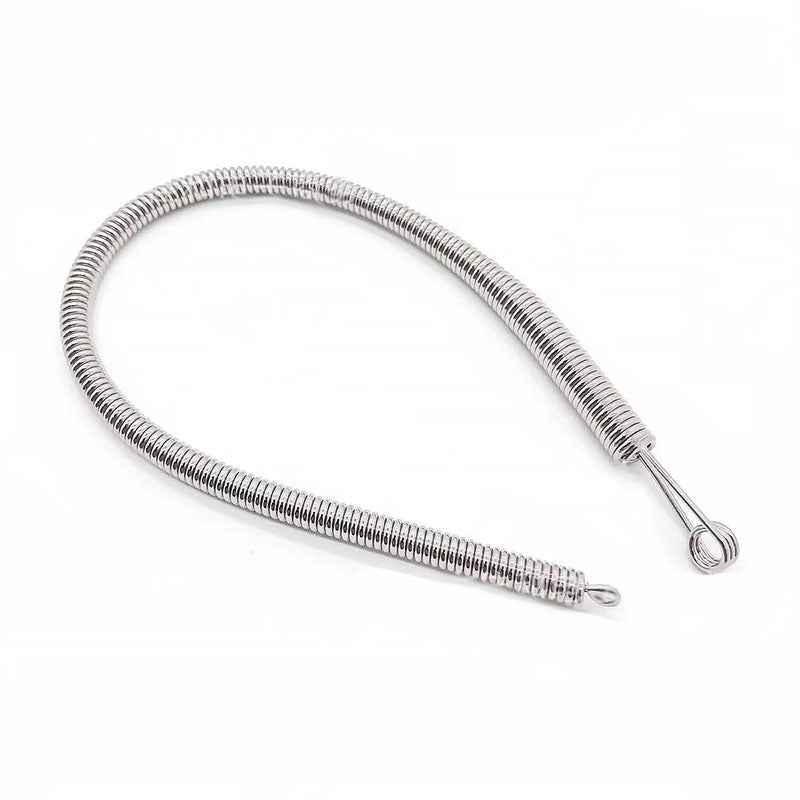 Arenzza multi-function foldable spring drawstring threader tool for cords, wires, and laces, portable and easy to use.