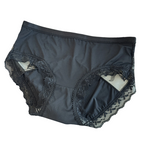 A pair of soft lace women's panties by Arenzza, featuring delicate lace fabric and a comfortable fit, in an average size.