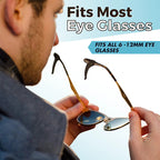 Arenzza anti-slip silicone ear hook for glasses, showing a close-up of the soft, flexible accessory designed to secure eyewear.