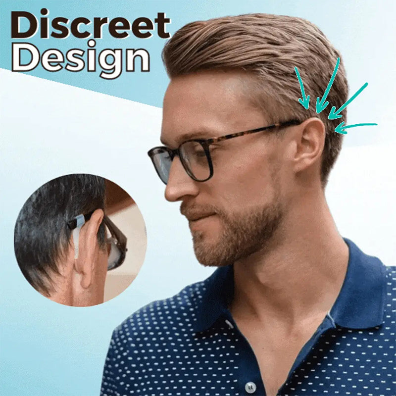 Arenzza anti-slip silicone ear hook for glasses, designed to secure eyewear with soft, flexible material for comfortable fit.