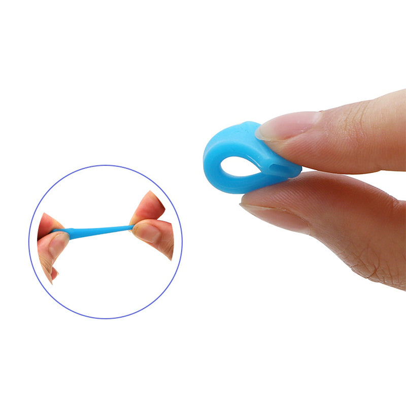 Arenzza anti-slip silicone ear hooks for glasses, designed to secure eyewear comfortably with soft silicone material.