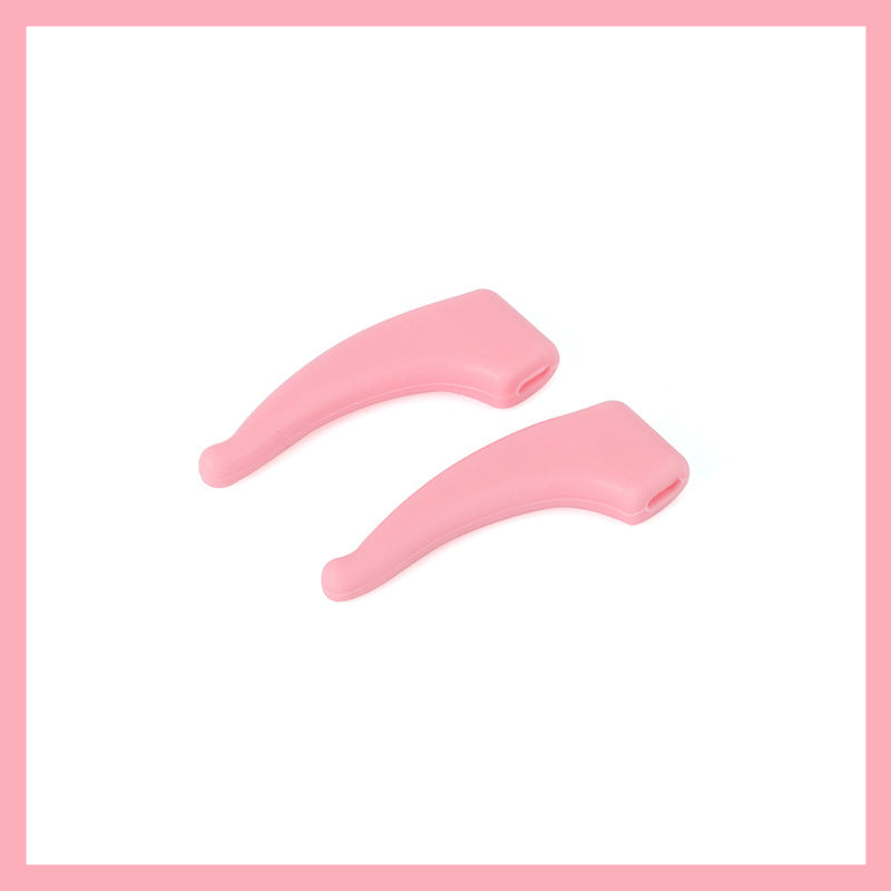 Arenzza anti-slip silicone ear hook for glasses, shown attached to eyewear, providing secure and comfortable fit for glasses.