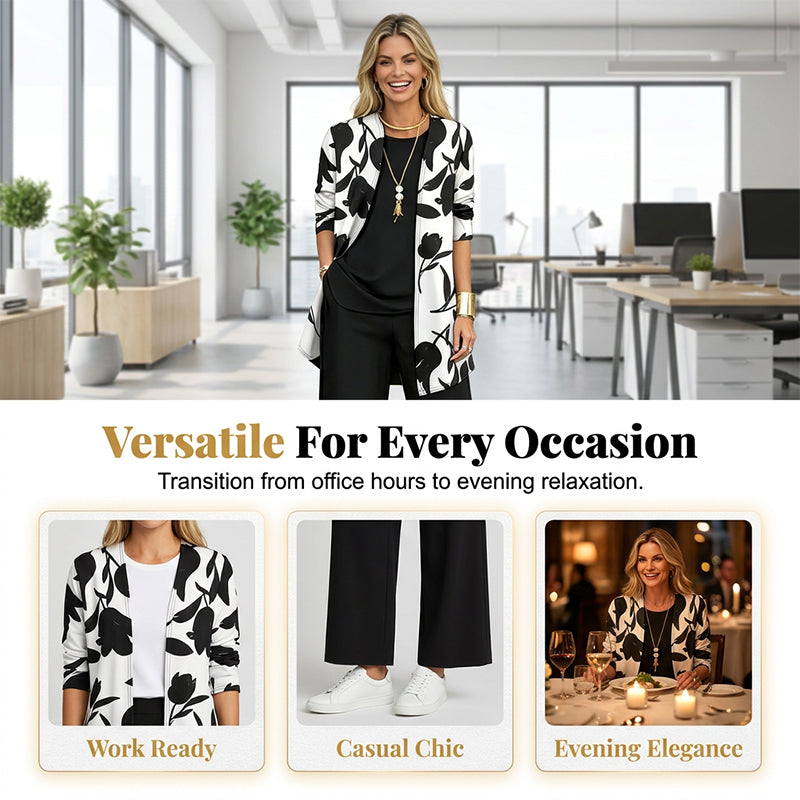 Aarenza women's 3-piece casual outfit set featuring comfortable, stylish clothing for everyday wear, shown in soft fabric and modern design.