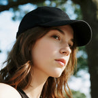 Arenzza 2-in-1 curly hair baseball cap wig showing a stylish cap with curly hair attachment, natural fit, and casual accessory style.
