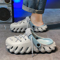Men’s breathable clogs shoes by Arenzza with comfortable design and slip-on style, shown in a neutral color on a plain background.