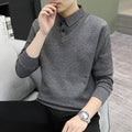 Aarenza layered clothing accessory with built-in design, showcasing a stylish, effortless look for men's fashion.