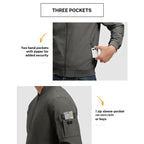 A men's lightweight bomber jacket from Arenzza, shown in a stylish design, perfect for casual and everyday wear.