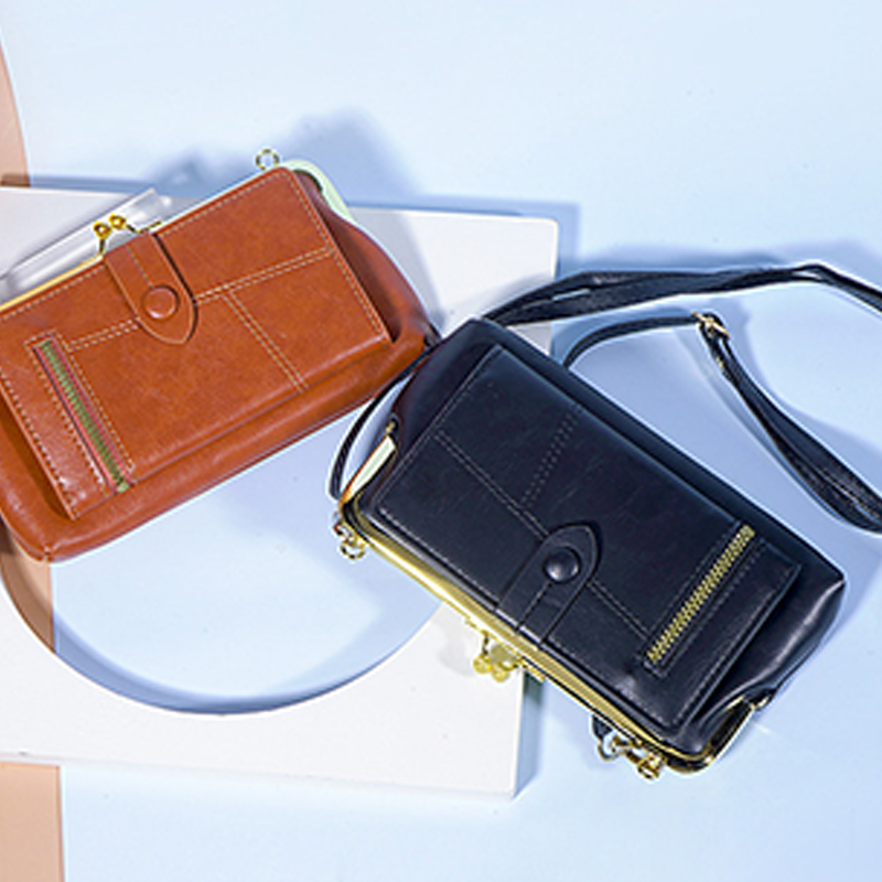 Arenzza crossbody phone bag with multi-card organizer, stylish accessory for carrying phone and cards securely.