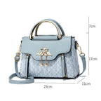 Women's elegant PU leather crossbody bag by Arenzza with a sleek design and adjustable strap, perfect for stylish accessories.