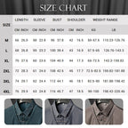 Men's faux two-piece lapel long-sleeve top from Arenzza, stylish clothing with a layered look, in a dark color.