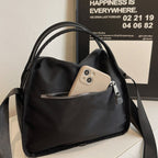 Aarenza women's lightweight nylon crossbody handbag with adjustable strap and sleek design, perfect for casual or travel use.