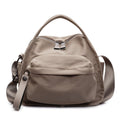 Aarenza women's lightweight nylon crossbody handbag in black with adjustable strap and sleek design, perfect for everyday use.