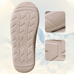 A pair of Arenzza waterproof snow boots with thick soles designed for warmth and durability in winter weather.