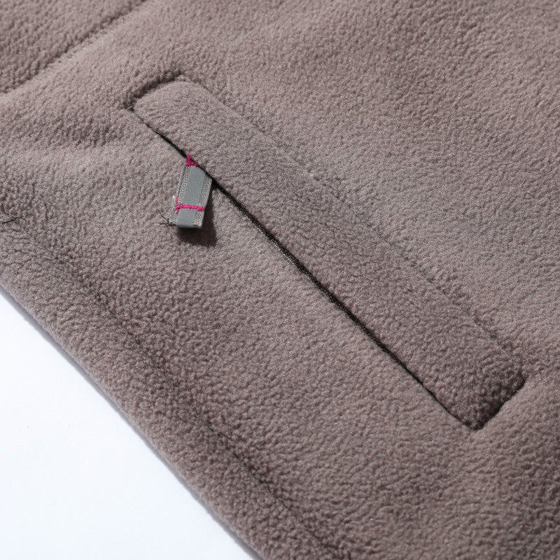 Men's double-faced warm hooded jacket by Arenzza, showing the thick, cozy fabric and stylish design in a close-up view.