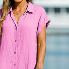 Aarenza women's versatile shirt dress in a stylish, casual design, perfect for fashion-forward outfits and daily wear.