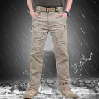 Arenzza waterproof tactical pants with multiple pockets, durable fabric, and a comfort-fit design, suited for outdoor and tactical activities.