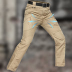 A pair of Arenzza waterproof tactical pants with multiple pockets, durable fabric, and a comfortable fit for outdoor activities.