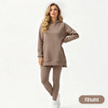 Aarenza women's stylish hoodie and pants set in soft fabric, featuring a modern design and comfortable fit.