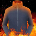 Unisex double-layer hooded jacket by Arenzza, featuring a stylish design suitable for both men and women, perfect for casual wear.