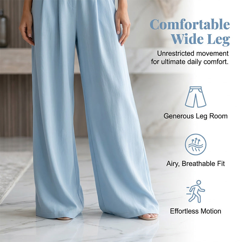 Aarenza women's V-neck high waist wide-leg jumpsuit in a stylish, comfortable design perfect for casual or dressy occasions.