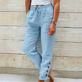 A pair of Arenzza ultra-comfort drawstring pants with relaxed fit, soft breathable fabric, and functional pockets for all-day wear.