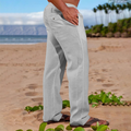 Men's Arenzza casual straight leg pants shown in a neutral color, featuring a relaxed fit and classic style for everyday wear.