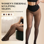 A pair of Arenzza shaping leggings in black, featuring a one-seam design, designed to stay warm and enhance a snatched look.