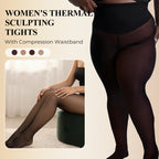 A pair of Arenzza one-seam shaping leggings in black, designed to stay warm and provide a snatched fit.