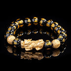 Arenzza FengShui bracelet for wealth and happiness, featuring colorful beads and charms, worn as a meaningful accessory for good fortune.