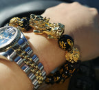 Arenzza FengShui bracelet for wealth and happiness, featuring meaningful charms and vibrant beads on a durable string.