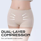 A pair of black women's high-waisted butt-lifting tummy-control shaping pants from Arenzza, displayed on a white background.