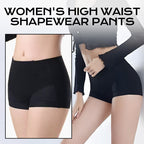 Aarenza women's high-waisted shaping pants with tummy control and butt-lifting design, shown in black on a mannequin.